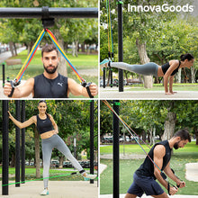 Charger l'image dans la galerie, Set de Bandes de Résistance avec Accessoires et Guide d´Entraînement Rebainer InnovaGoods (pack de 5)