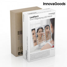 Charger l'image dans la galerie, Miroir Grossissant avec LED 4-in-1 Ledflect