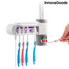 Charger l&#39;image dans la galerie, Stérilisateur Brosse à Dents UV avec Support et Distributeur de Dentifrice Smiluv
