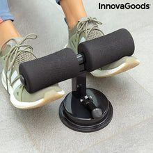 Charger l&#39;image dans la galerie, Barre de Maintien pour Abdominaux avec Fixation Ventouse et Guide d’Exercices CoreUp InnovaGoods
