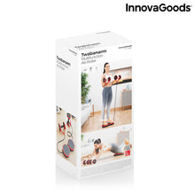 Charger l&#39;image dans la galerie, Rouleau pour Abdominaux avec Disques Rotatifs, Bandes Élastiques et Guide d&quot;Exercices Twabanarm InnovaGoods
