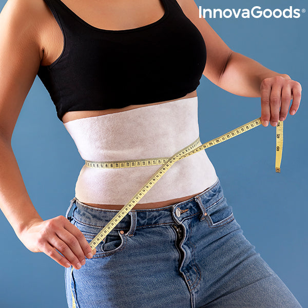 Bande Abdominale Amincissante aux Extraits Naturels Slybell InnovaGoods (pack de 4)