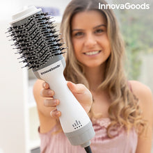Charger l&#39;image dans la galerie, Brosse Volume Sèche-Cheveux Ionique Volumio InnovaGoods 1000W Blanc/Gris
