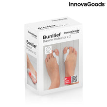 Charger l&#39;image dans la galerie, Correcteur et Protecteur pour Durillons en Silicone Bunilief InnovaGoods Pack de 2 unités
