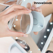 Charger l&#39;image dans la galerie, Miroir Grossissant avec LED 4-in-1 Ledflect
